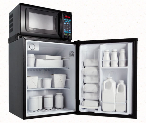 Допустимо ли ставить микроволновку на холодильник или стиральную машину