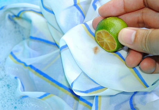 Как удалить пятна от ржавчины с белой ткани: способы