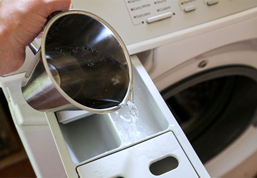 Как почистить стиральную машину уксусом и содой от накипи