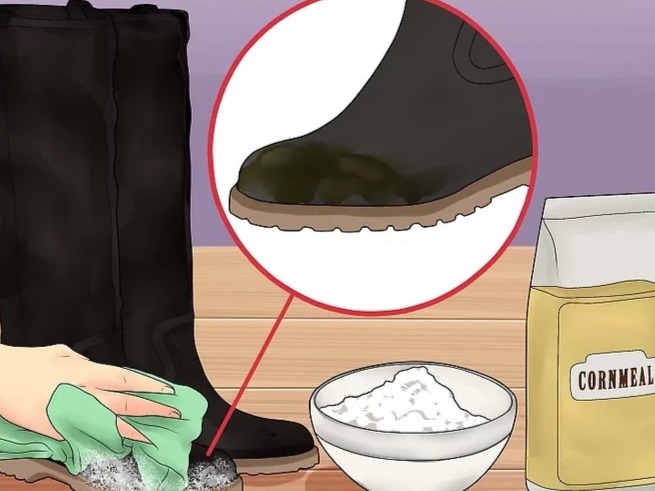 Как убрать жирное пятно с замшевой обуви и не испортить материал