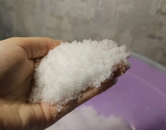 Как сделать искусственный снег из соды: ПВА, пена для бритья, воды, соли, крахмала, шампуня